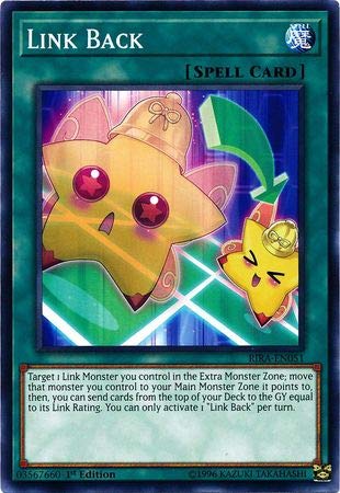 Amazon.com: Yu-Gi-Oh! - Link Back - RIRA-EN051 - Common - 1st